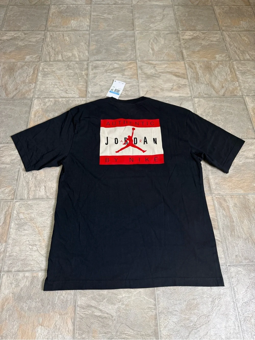 Authentic Air Jordan By Nike Tshirt Mens Size Medium Black IF5619-010 NWT